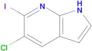 5-chloro-6-iodo-1H-pyrrolo[2,3-b]pyridine