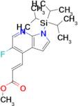 Methyl (E)-3-(5-fluoro-1-(triisopropylsilyl)-1H-pyrrolo[2,3-b]pyridin-4-yl)acrylate