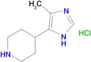 4-(4-Methyl-1H-imidazol-5-yl)piperidine hydrochloride