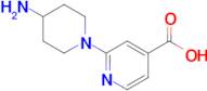 2-(4-Aminopiperidin-1-yl)isonicotinic acid