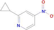 2-Cyclopropyl-4-nitropyridine