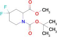 1-(Tert-butyl) 2-methyl 4,4-difluoropiperidine-1,2-dicarboxylate