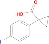 1-(4-Iodophenyl)cyclopropane-1-carboxylic acid