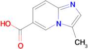 3-Methylimidazo[1,2-a]pyridine-6-carboxylic acid