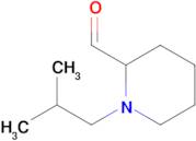 1-Isobutylpiperidine-2-carbaldehyde