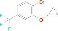 1-Bromo-2-cyclopropoxy-4-(trifluoromethyl)benzene