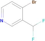 4-Bromo-3-(difluoromethyl)pyridine