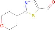 2-(Tetrahydro-2H-pyran-4-yl)thiazole-5-carbaldehyde