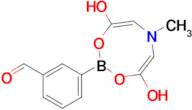 3-(4,8-dihydroxy-6-methyl-2,6-dihydro-1,3,6,2-dioxazaborocin-2-yl)benzaldehyde