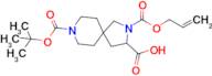 2-((Allyloxy)carbonyl)-8-(tert-butoxycarbonyl)-2,8-diazaspiro[4.5]Decane-3-carboxylic acid