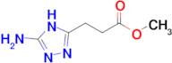 Methyl 3-(5-amino-4H-1,2,4-triazol-3-yl)propanoate