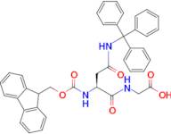 N2-(((9H-fluoren-9-yl)methoxy)carbonyl)-N4-trityl-L-asparaginylglycine
