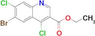 Ethyl 6-bromo-4,7-dichloroquinoline-3-carboxylate