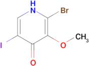 2-bromo-5-iodo-3-methoxy-1,4-dihydropyridin-4-one