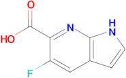 5-fluoro-1H-pyrrolo[2,3-b]pyridine-6-carboxylic acid