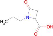 4-Oxo-1-propylazetidine-2-carboxylic acid