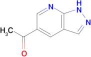 1-{1H-pyrazolo[3,4-b]pyridin-5-yl}ethan-1-one