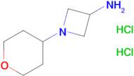 1-(Tetrahydro-2H-pyran-4-yl)azetidin-3-amine dihydrochloride