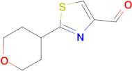 2-(Tetrahydro-2H-pyran-4-yl)thiazole-4-carbaldehyde