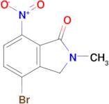 4-Bromo-2-methyl-7-nitroisoindolin-1-one