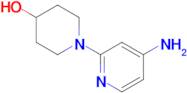 1-(4-Aminopyridin-2-yl)piperidin-4-ol