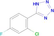 5-(2-chloro-4-fluorophenyl)-1H-1,2,3,4-tetrazole