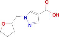 1-((Tetrahydrofuran-2-yl)methyl)-1H-pyrazole-4-carboxylic acid