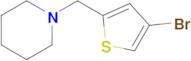 1-((4-Bromothiophen-2-yl)methyl)piperidine