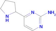 4-(Pyrrolidin-2-yl)pyrimidin-2-amine