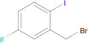 2-(Bromomethyl)-4-fluoro-1-iodobenzene