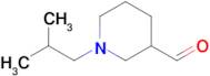 1-Isobutylpiperidine-3-carbaldehyde