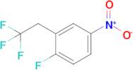 1-Fluoro-4-nitro-2-(2,2,2-trifluoroethyl)benzene