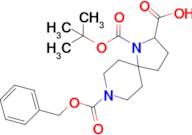 8-((Benzyloxy)carbonyl)-1-(tert-butoxycarbonyl)-1,8-diazaspiro[4.5]Decane-2-carboxylic acid