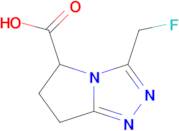 3-(Fluoromethyl)-6,7-dihydro-5H-pyrrolo[2,1-c][1,2,4]triazole-5-carboxylic acid