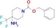 Benzyl 4-amino-4-(trifluoromethyl)piperidine-1-carboxylate