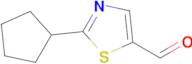 2-Cyclopentylthiazole-5-carbaldehyde