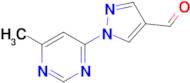 1-(6-Methylpyrimidin-4-yl)-1H-pyrazole-4-carbaldehyde