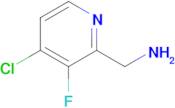 (4-Chloro-3-fluoropyridin-2-yl)methanamine
