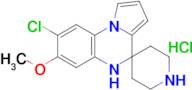 8'-Chloro-7'-methoxy-5'H-spiro[piperidine-4,4'-pyrrolo[1,2-a]quinoxaline] hydrochloride