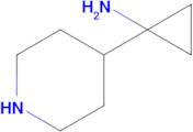 1-(Piperidin-4-yl)cyclopropan-1-amine