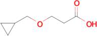 3-(Cyclopropylmethoxy)propanoic acid