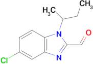 1-(Sec-butyl)-5-chloro-1H-benzo[d]imidazole-2-carbaldehyde