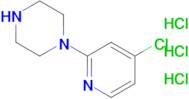 1-(4-Chloropyridin-2-yl)piperazine trihydrochloride