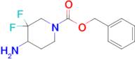 Benzyl 4-amino-3,3-difluoropiperidine-1-carboxylate