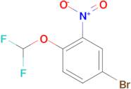 4-Bromo-1-(difluoromethoxy)-2-nitrobenzene