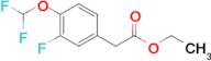 Ethyl 2-(4-(difluoromethoxy)-3-fluorophenyl)acetate