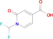 1-(Difluoromethyl)-2-oxo-1,2-dihydropyridine-4-carboxylic acid