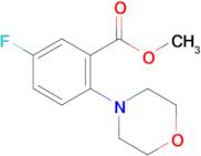 Methyl 5-fluoro-2-morpholinobenzoate