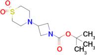 Tert-butyl 3-(1,1-dioxidothiomorpholino)azetidine-1-carboxylate