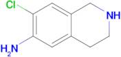 7-Chloro-1,2,3,4-tetrahydroisoquinolin-6-amine